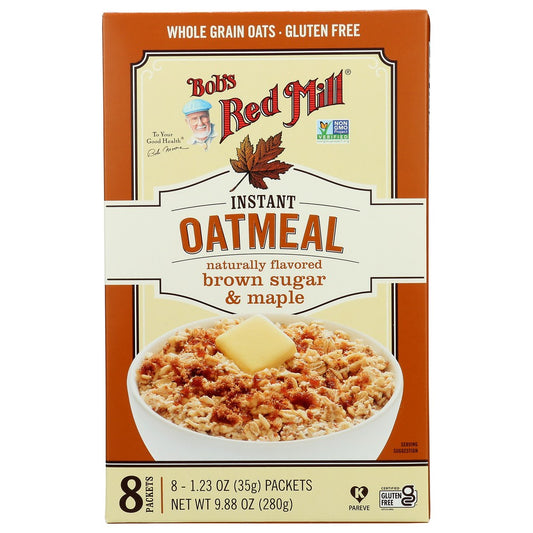 Bob's Red Mill 1353S0804,  Oatmeal Packets 9.88 Ounce,  Case of 4