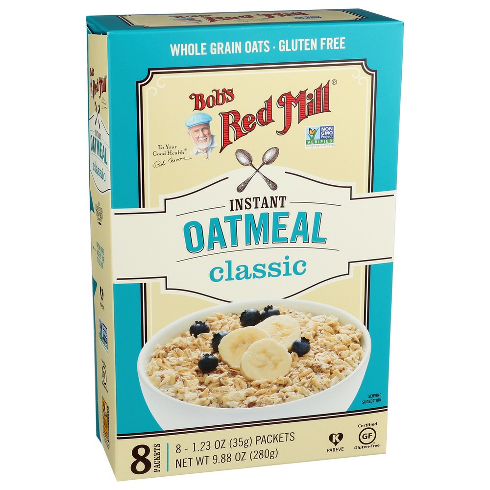 Bob's Red Mill 1354S0804,  Instant Oatmeal Packet 9.88 Ounce,  Case of 4