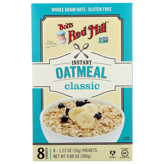 Bob's Red Mill 1354S0804,  Instant Oatmeal Packet 9.88 Ounce,  Case of 4