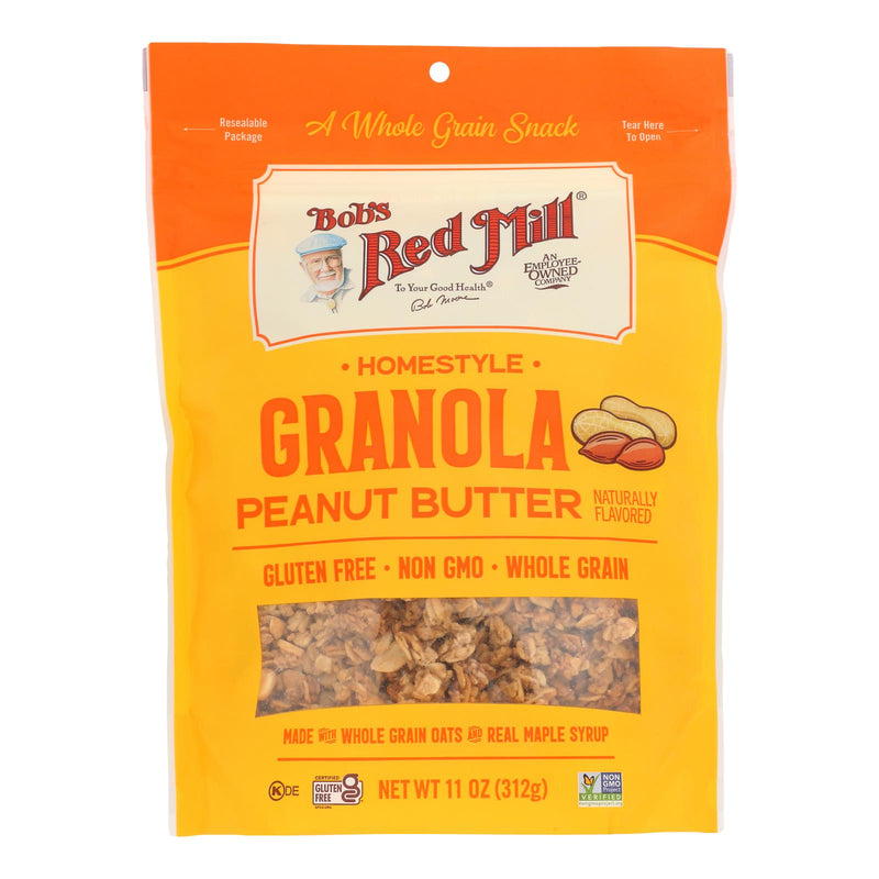 Bob's Red Mill - Granola Peanut Butter - Case of 6-11 Ounce