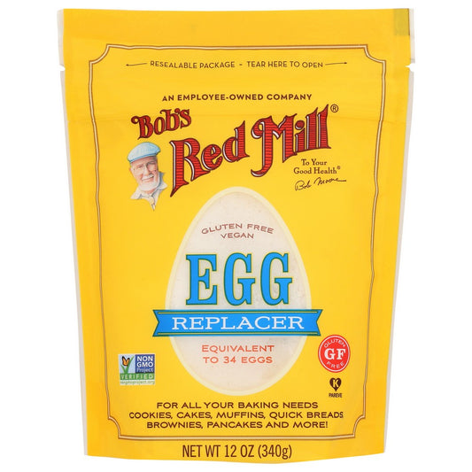 Bob's Red Mill 1596S125,  Gluten Free Egg Replacer 12 Ounce,  Case of 5