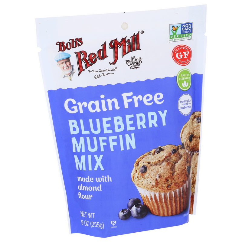 Bobs Red Mill Mix Muffin Blueberry Grfr - 9 Ounce, Case of 5