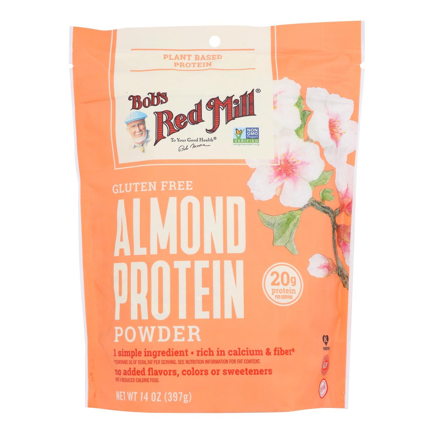 Bob's Red Mill - Powder Protein Almond - Case of 4-14 Ounce