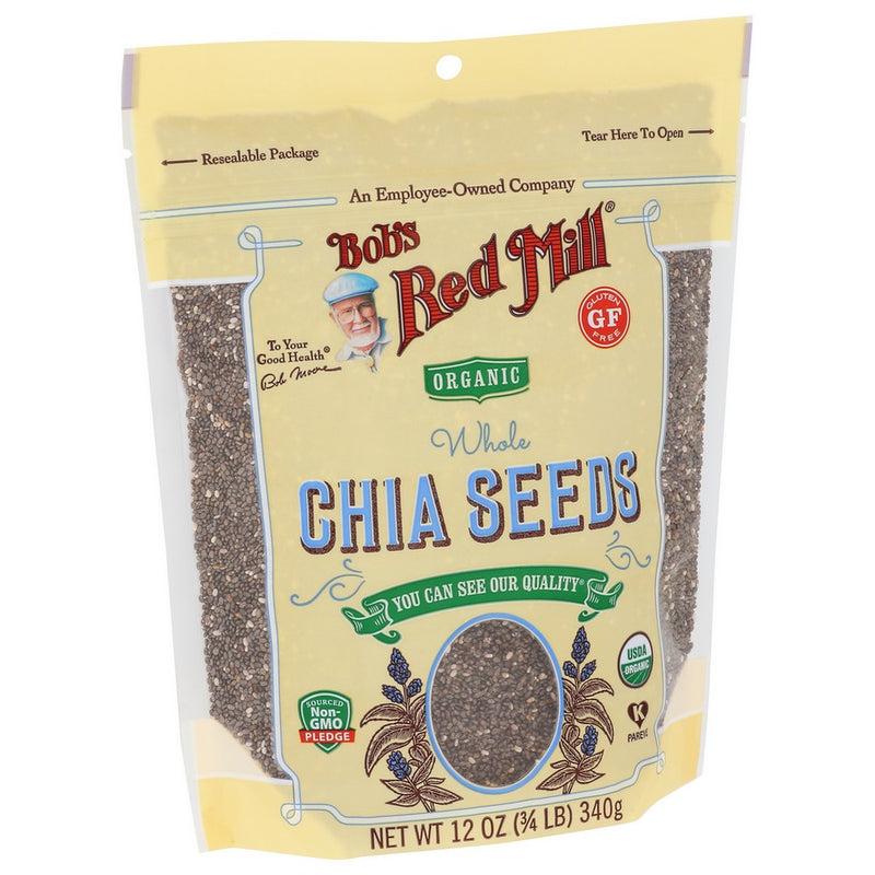 Bobs Red Mill Seed Chia - 12 Ounce, Case of 5