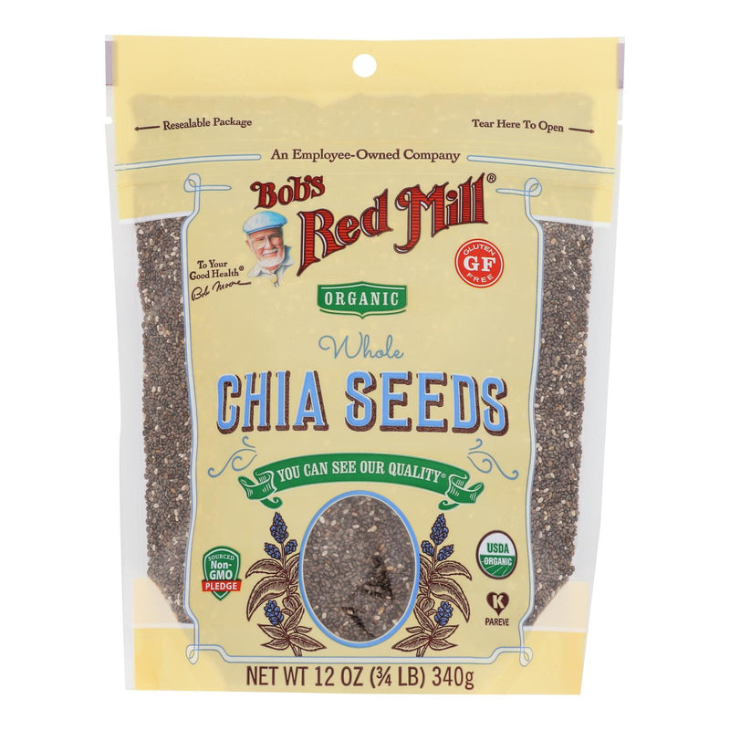 Bob's Red Mill - Seeds Chia - Case of 5-12 Ounce