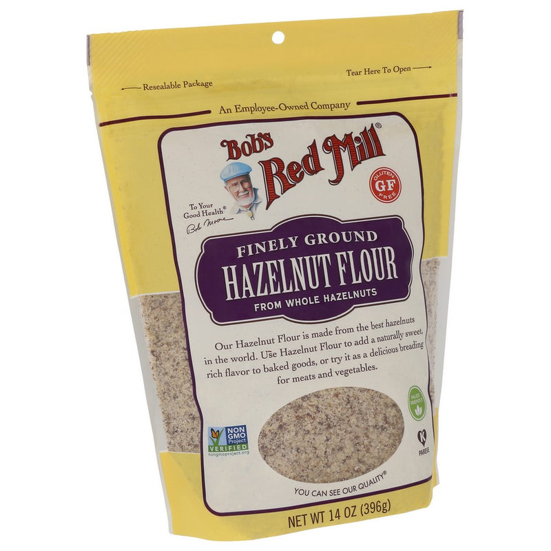 Bobs Red Mill Flour Meal Hzlnut - 14 Ounce, Case of 4