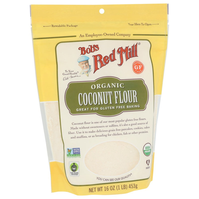 Bobs Red Mill Flour Coconut Organic - 16 Ounce, Case of 4