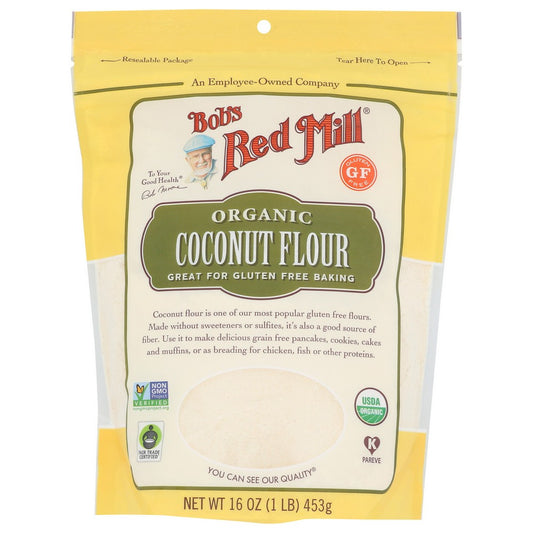 Bob's Red Mill® 6135S164, Bob’S Red Mill Organicanic Coconut Flour, 16 Oz.,  Case of 4