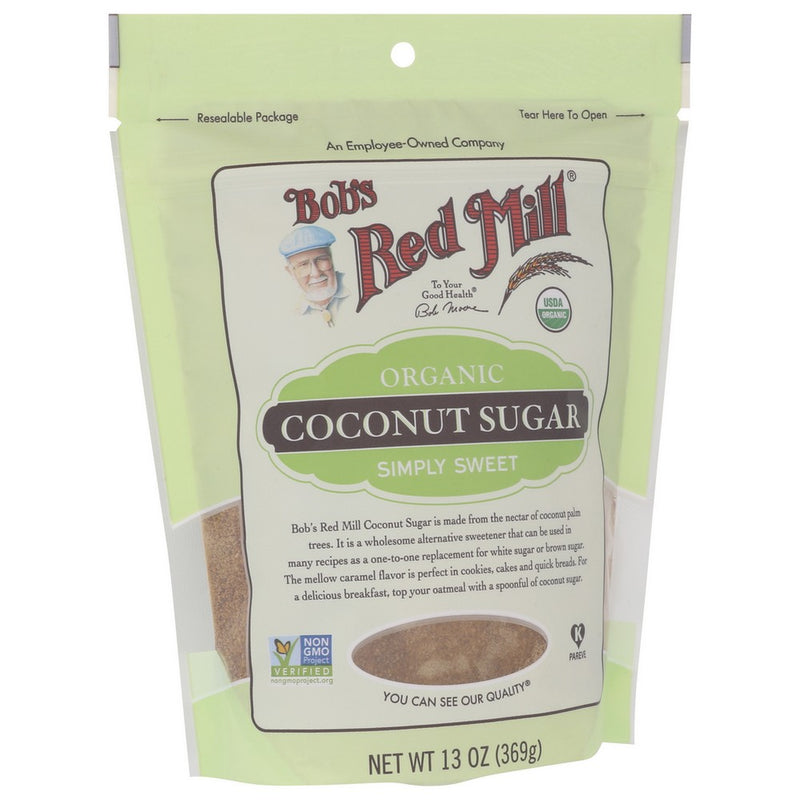 Bobs Red Mill Sugar Coconut - 13 Ounce, Case of 4