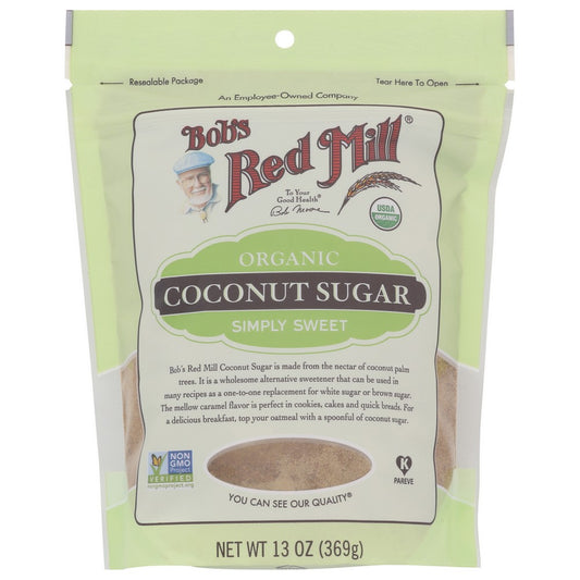 Bob's Red Mill 6136S134,  Coconut Sugar 13 Ounce,  Case of 4