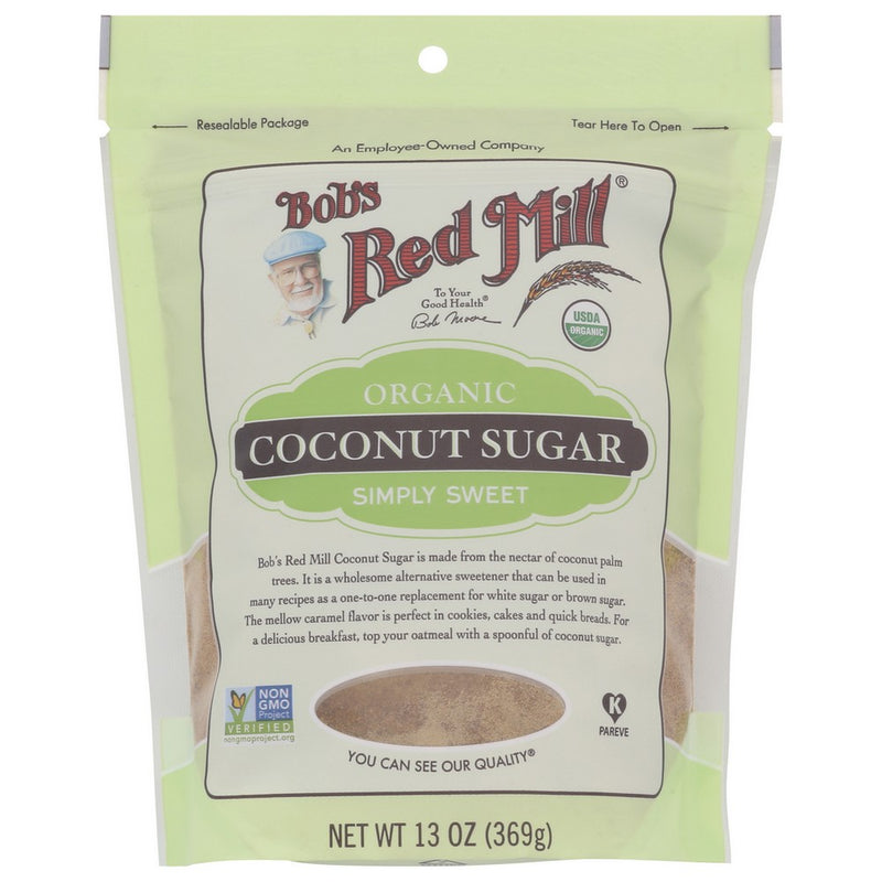 Bobs Red Mill Sugar Coconut - 13 Ounce, Case of 4