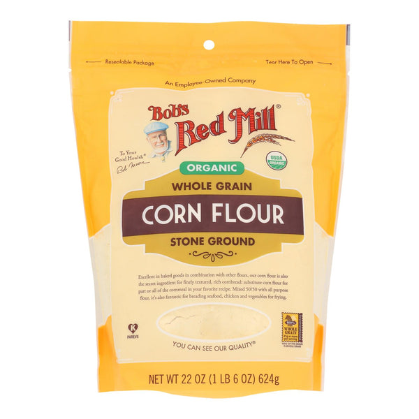 Bob's Red Mill - Flour Corn - Case of 4 - 22 Ounce