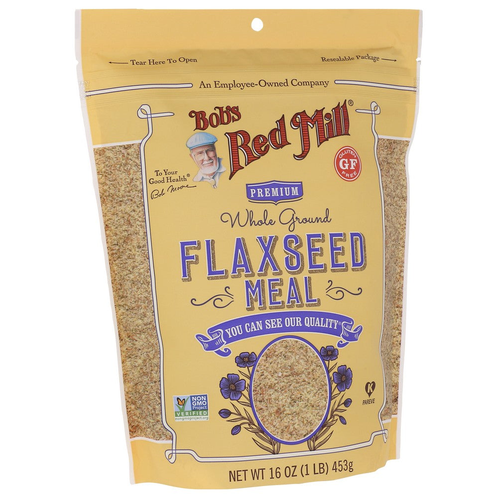 Bob's Red Mill 1235S164, Flaxseed Meal Flaxseed Meal 16 Ounce,  Case of 4