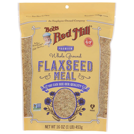 Bob's Red Mill 1235S164, Flaxseed Meal Flaxseed Meal 16 Ounce,  Case of 4