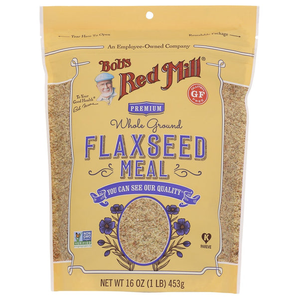 Bobs Red Mill Flaxseed Meal - 16 Ounce, Case of 4