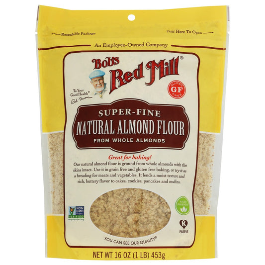 Bob's Red Mill® 4998S164, Natural Almond Flour  Flour 16 Ounce,  Case of 4