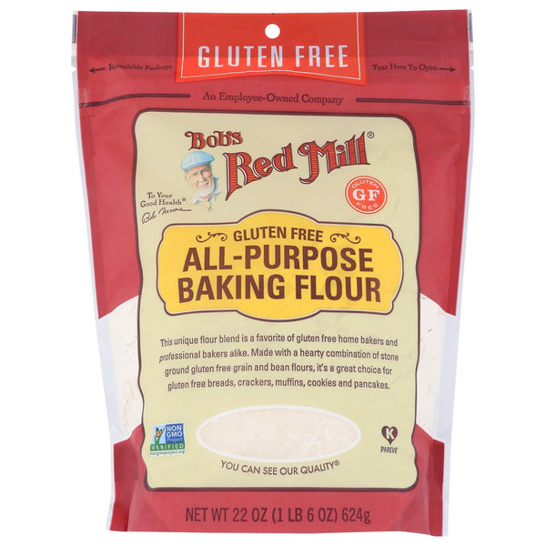 Bob's Red Mill 1600S224, Gluten Free, All Purpose Flour 22 Ounce,  Case of 4