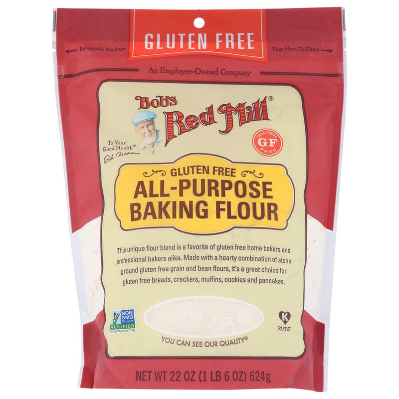 Bobs Red Mill Flour Baking All Purp - 22 Ounce, Case of 4