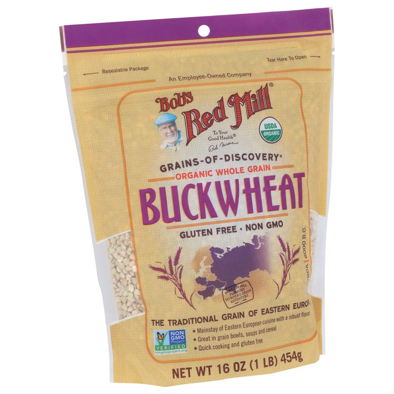 Bobs Red Mill Buckwheat Groats - 16 Ounce, Case of 4