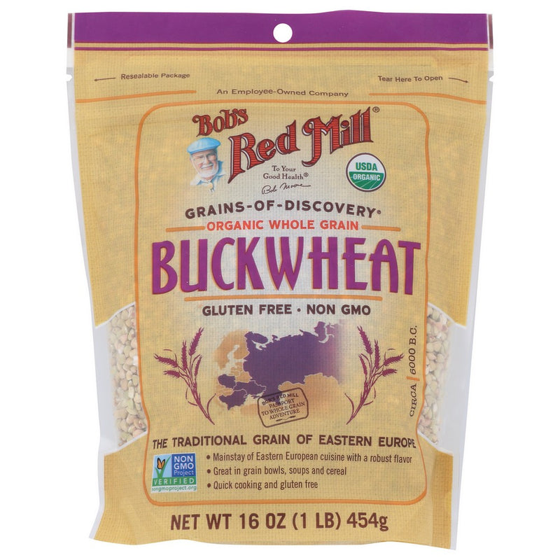 Bobs Red Mill Buckwheat Groats - 16 Ounce, Case of 4