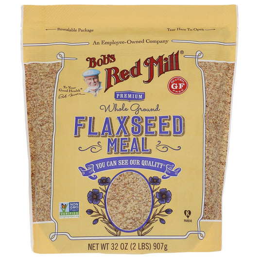 Bob's Red Mill 1235S324, Flaxseed Meal Flaxseed Meal 32 Ounce,  Case of 4