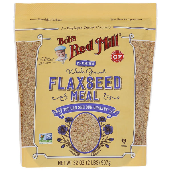 Bobs Red Mill Flaxseed Meal - 32 Ounce, Case of 4