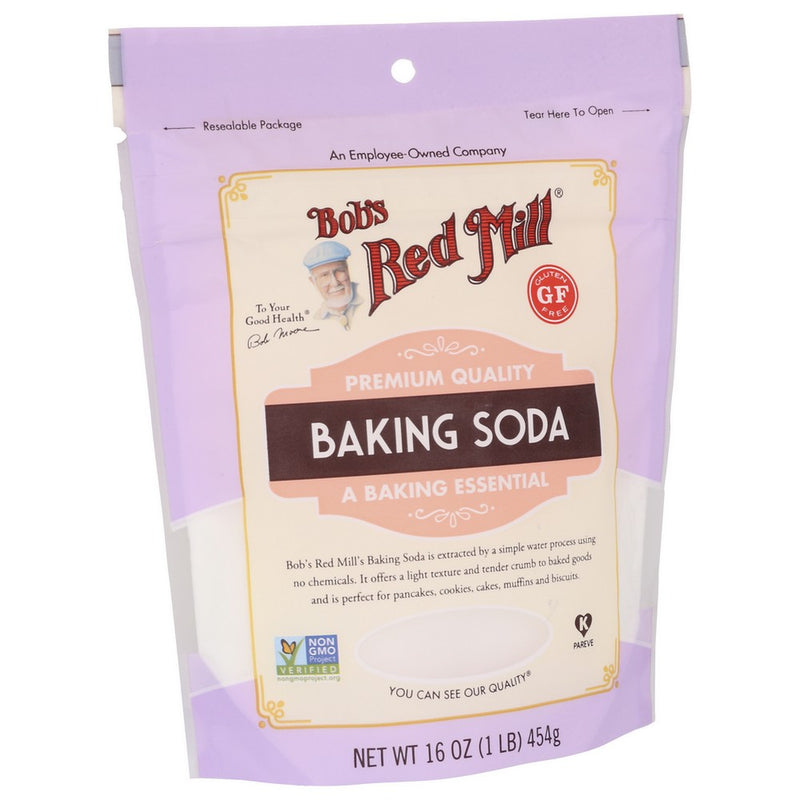 Bobs Red Mill Baking Soda - 16 Ounce, Case of 4