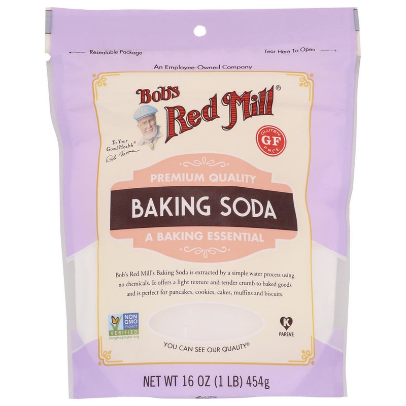 Bobs Red Mill Baking Soda - 16 Ounce, Case of 4