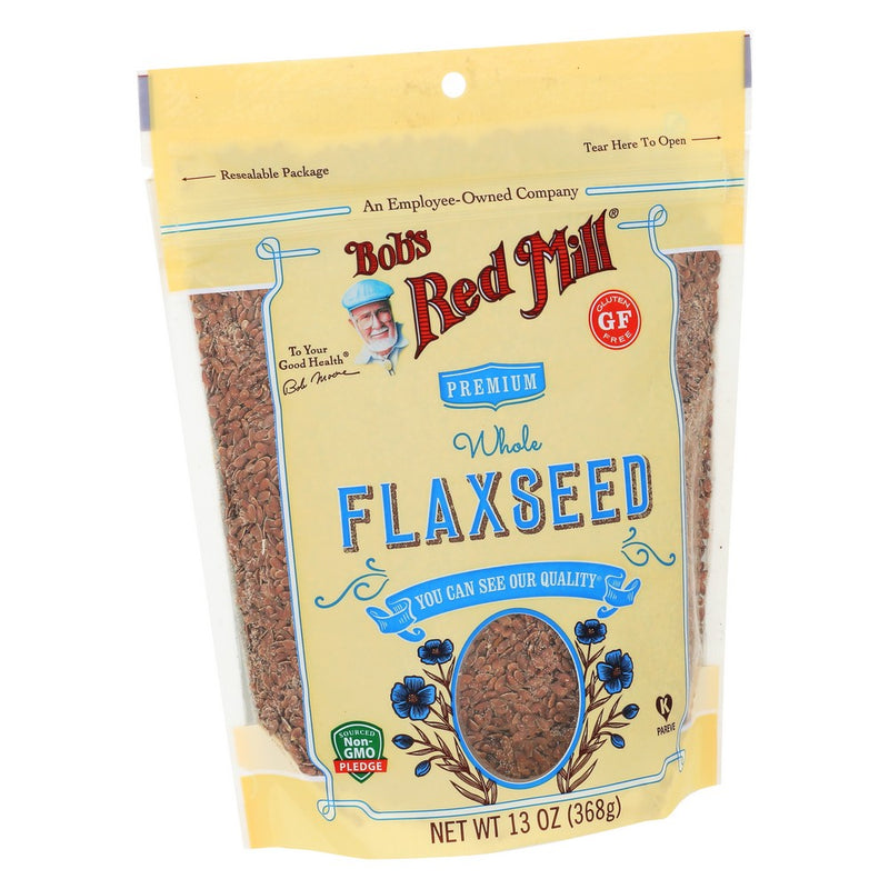 Bobs Red Mill Flaxseed Brown - 13 Ounce, Case of 4