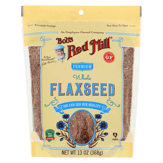 Bob's Red Mill 1230S134,  Brown Flaxseeds 13 Ounce,  Case of 4