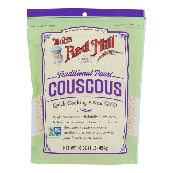 Bob's Red Mill - Couscous Pearl Natural - Case of 4 - 16 Ounce