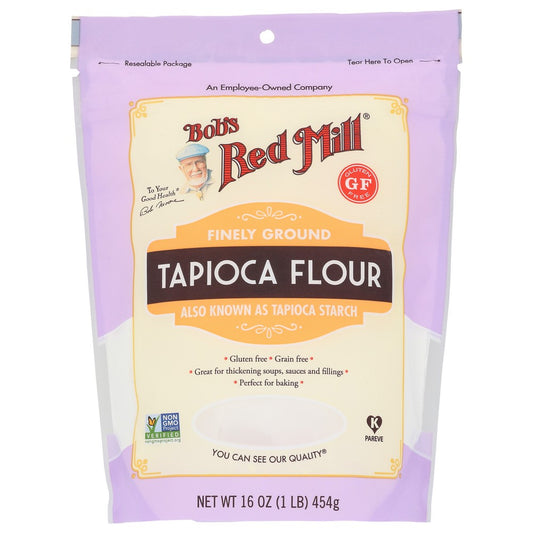 Bob's Red Mill 1532S164, Tapioca Starch Tapioca Starch 16 Ounce,  Case of 4