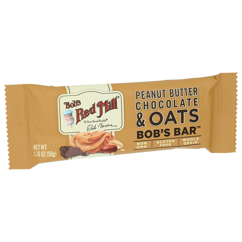 Bobs Red Mill Bar Oat Pnt Btr Chocolate - 2 Ounce, Case of 12