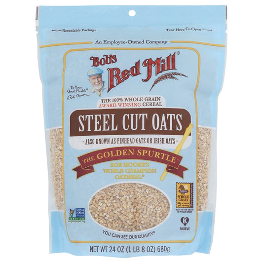 Bob's Red Mill® 1385S244, Steel Cut Oats 24 Ounce,  Case of 4