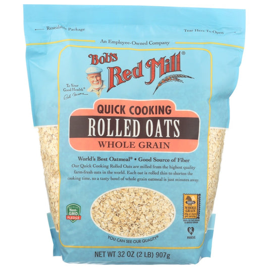 Bob's Red Mill® 1365S324,  Quick Cooking Rolled Oats 32 Ounce,  Case of 4