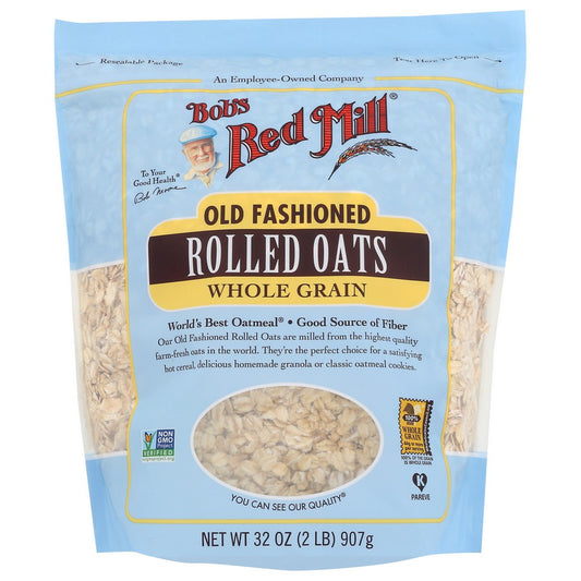 Bob's Red Mill® 1360S324,  Old Fashioned Regular Rolled Oats 32 Ounce,  Case of 4