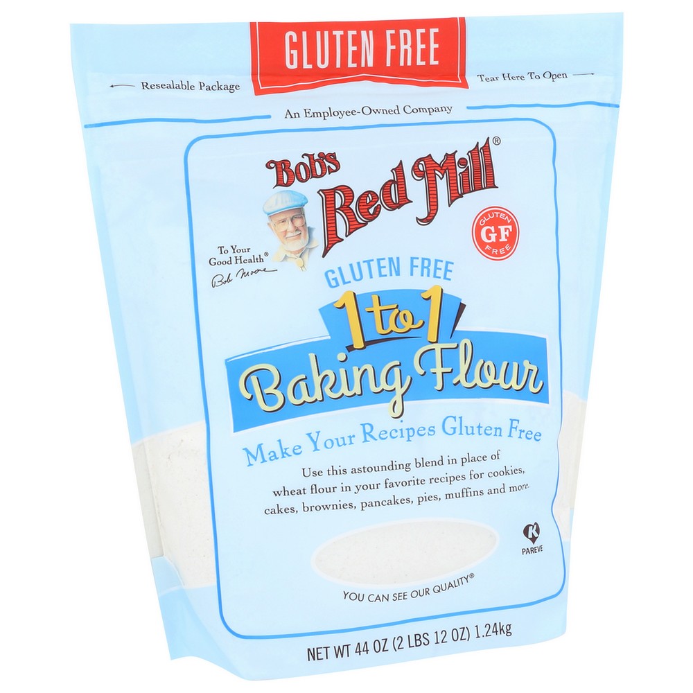 Bob's Red Mill® 1601S444, Gluten Free 1-To-1 Baking Flour Baking Flour 44 Ounce,  Case of 4