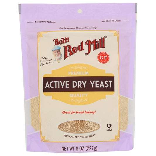 Bob's Red Mill 1590S085,  Active Dry Yeast 8 Ounce,  Case of 5