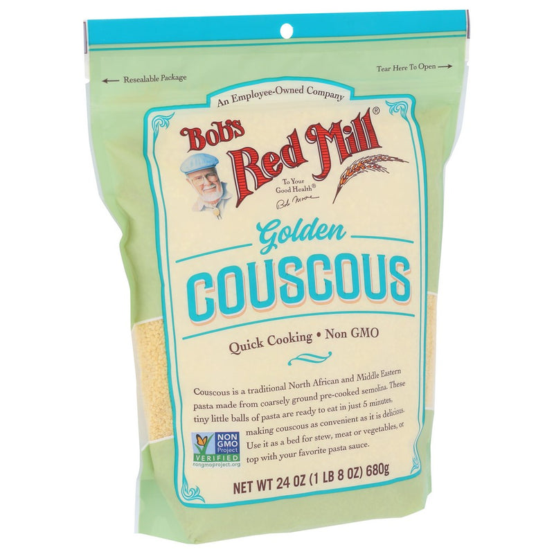 Bobs Red Mill Couscous Golden - 24 Ounce, Case of 4