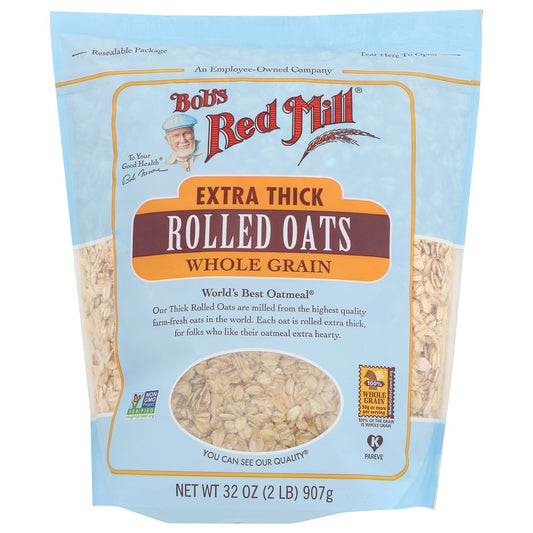 Bob's Red Mill® 1355S324, Extra Thick Rolled Oats 32 Ounce,  Case of 4