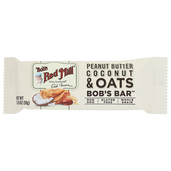 Bobs Red Mill Bar Oat Pnt Btr Coconut - 2 Ounce, Case of 12