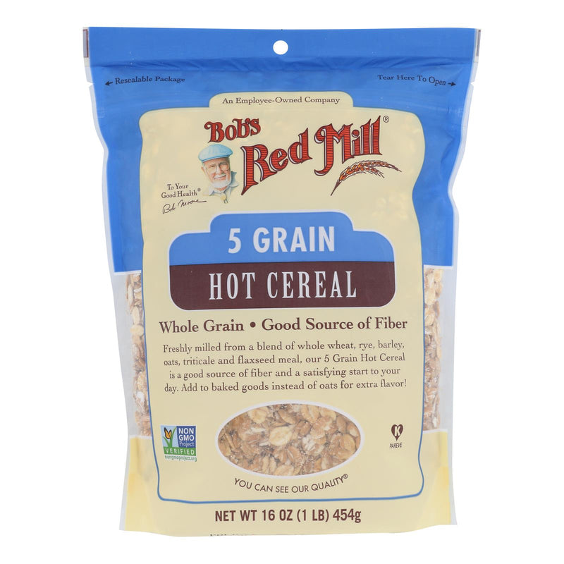 Bob's Red Mill - Cereal 5 Grain Rolled - Case of 4-16 Ounce