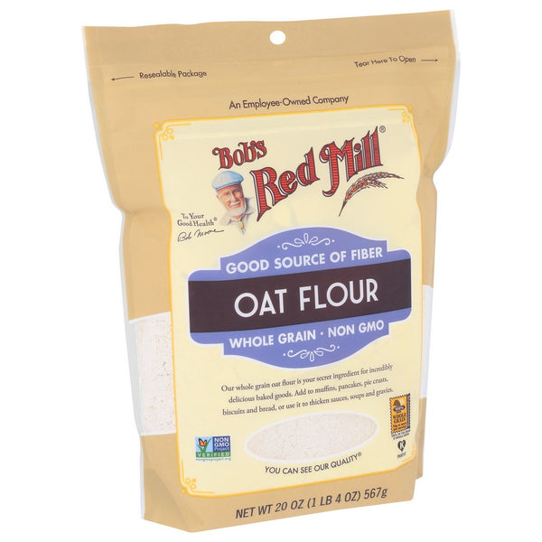 Bobs Red Mill Flour Oat - 20 Ounce, Case of 4