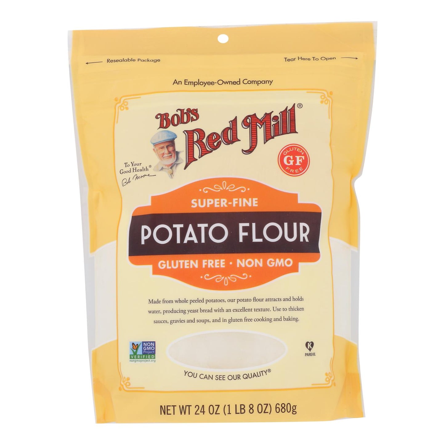 Bob's Red Mill - Flour Potato G/f - Case of 4-24 Ounce