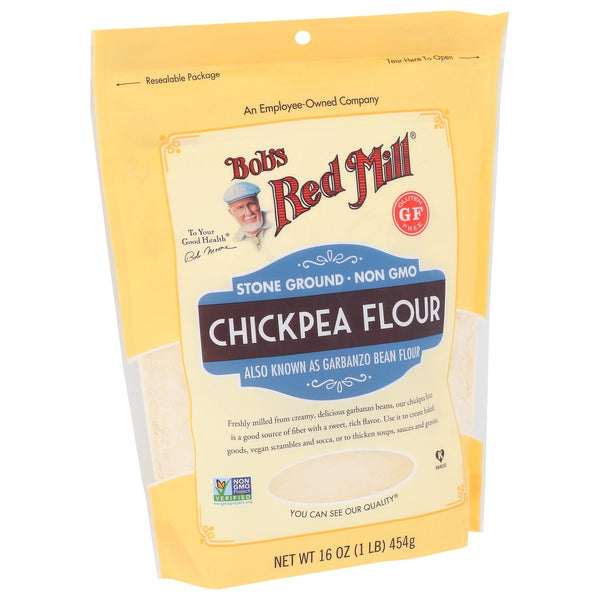 Bobs Red Mill Flour Chickpea - 16 Ounce, Case of 4