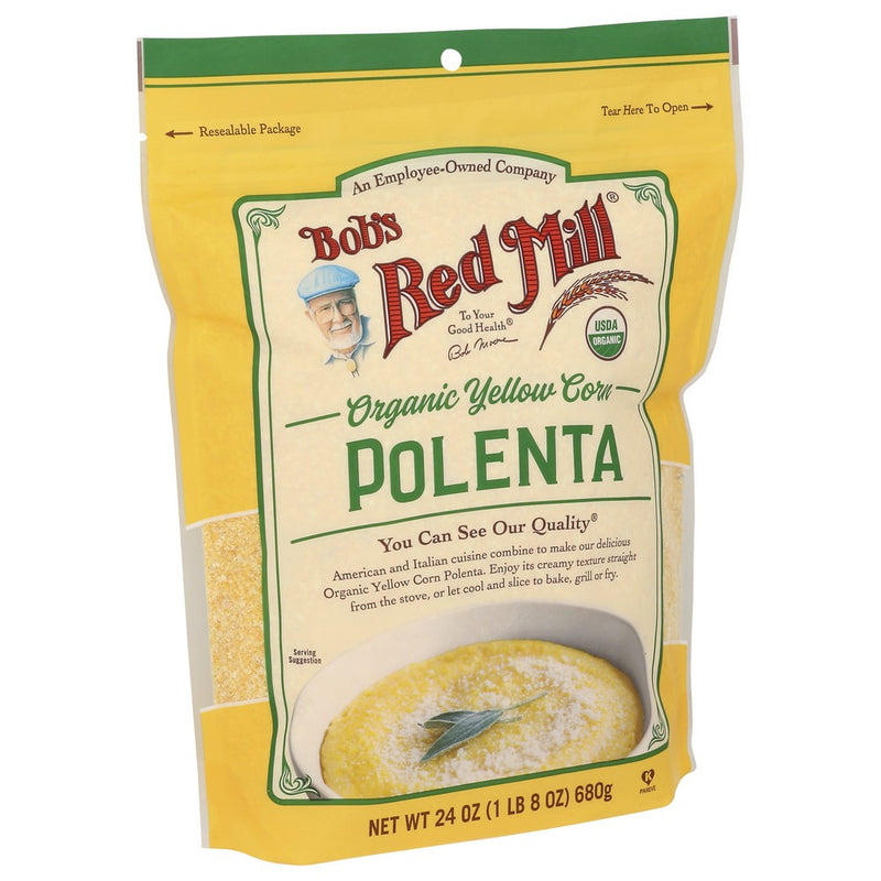 Bobs Red Mill Grits Corn Polenta - 24 Ounce, Case of 4