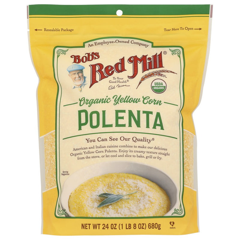 Bobs Red Mill Grits Corn Polenta - 24 Ounce, Case of 4