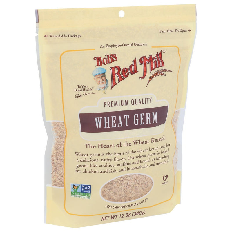 Bobs Red Mill Wheat Germ - 12 Ounce, Case of 4