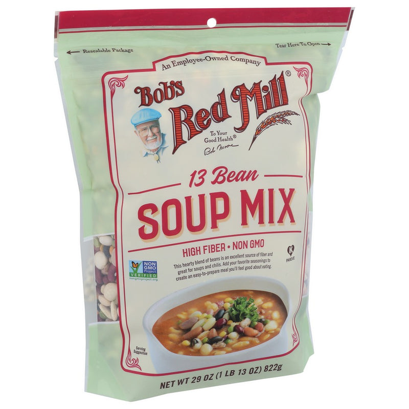 Bobs Red Mill Soup Mix 13 Bean - 29 Ounce, Case of 4