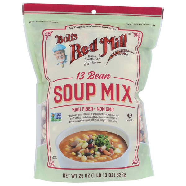 Bobs Red Mill Soup Mix 13 Bean - 29 Ounce, Case of 4